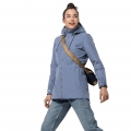 Jack Wolfskin Winterjacke Wildwood blau Damen